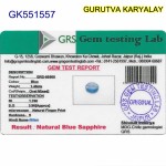 Ratti-1.63 (1.49Ct) Blue Sapphire